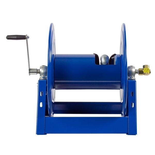 Hose Reel, Hand Crank, 3/4 In ID x 175 Ft