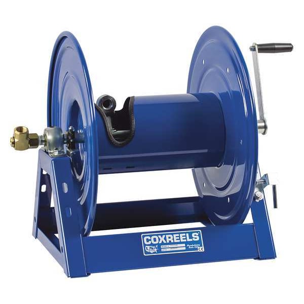 Hose Reel, Hand Crank, 1/2 In ID x 325 Ft