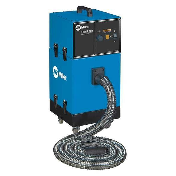 Fume Extractor, Filter 16 Sq Ft, 132 CFM,