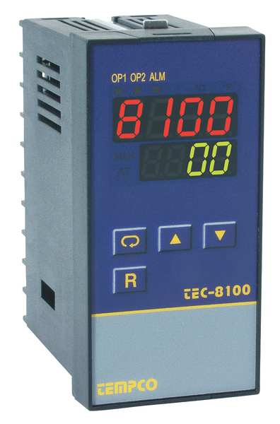 Temp Ctrl, 90-250VAC, 1/8Din, (1)4-20mA