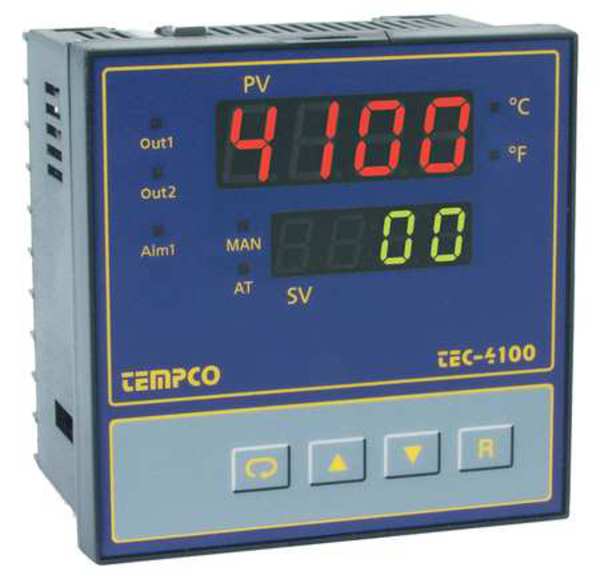 Temp Ctrl, 90-250VAC, 1/4Din, (1)4-20mA