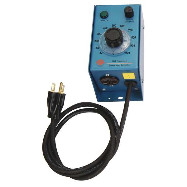 Temp Ctrl Box, Analog, K, 120V, 15A, 32-1000F