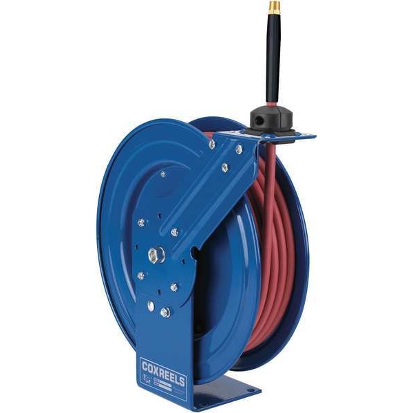 Spring Return Hose Reel, 3/8 in Hose Dia., 50 ft Length, 300 psi