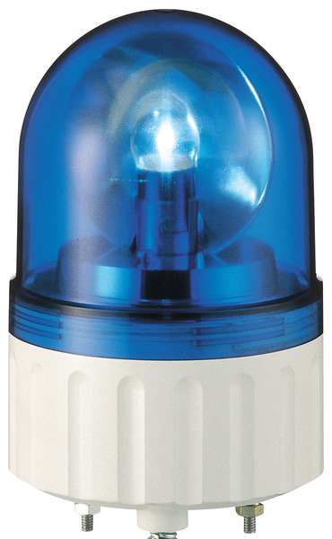 Warning Light, Rotating Mirror LED, Blue