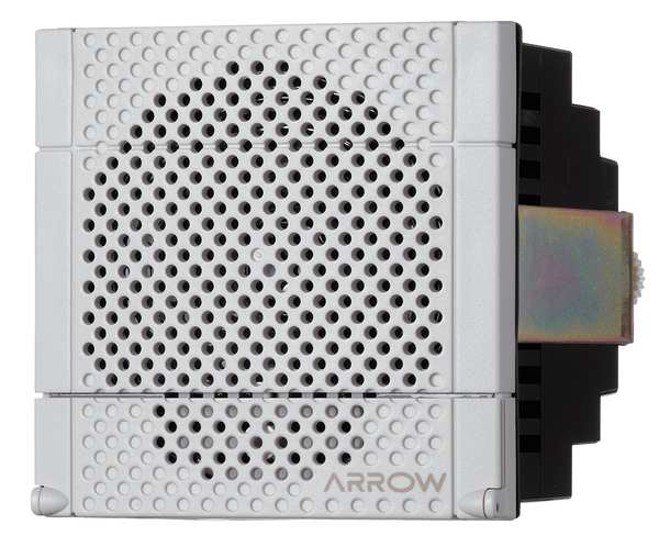 Electronic Alarm, 12/24VAC/DC, 0.280AC, Wht