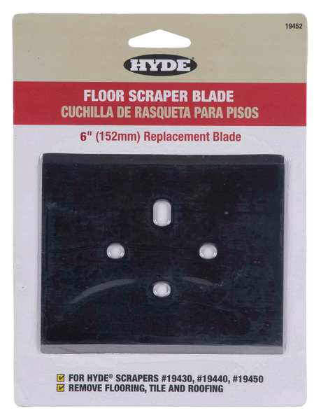 Scraper Blade, 6 In, For 5FZH2-4