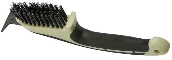 Wire Brush w/Scraper, 9 1/4 In