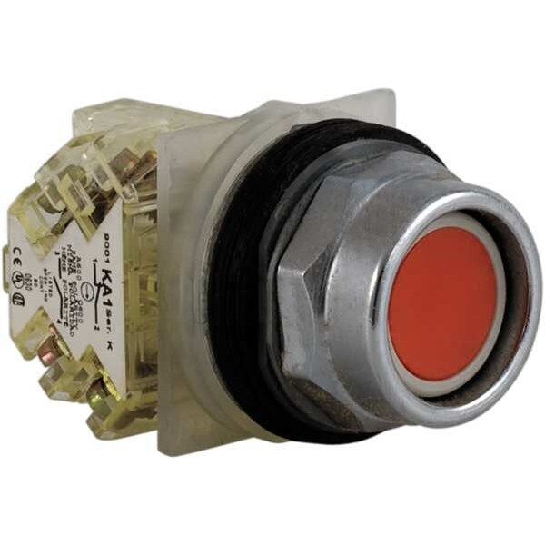 Non-Illuminated Push Button, 30 mm, 1NO, Red