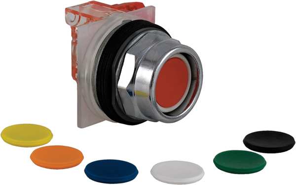 Non-Illuminated Push Button, 30 mm, 1NO/1NC, Universal