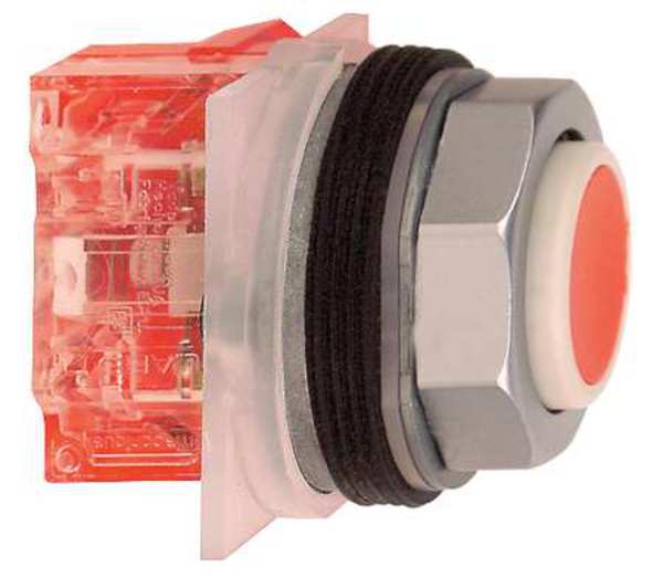 Non-Illuminated Push Button, 30 mm, 1NC, Red