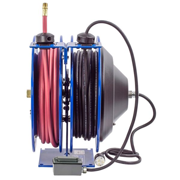 Reel, Combination, Spring Driven, 3/8x50 Ft