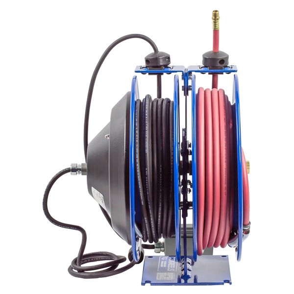Reel, Combination, Spring Driven, 3/8x50 Ft