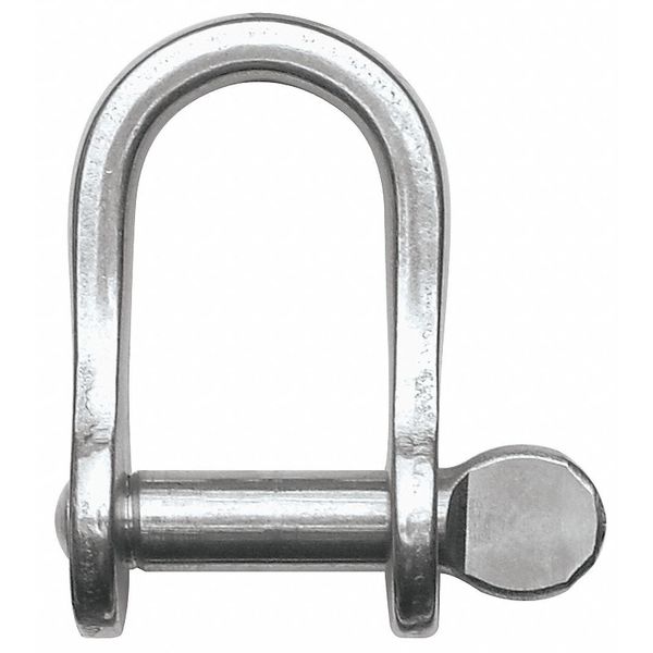 D Shackle, Screw Pin, 2975 lb.