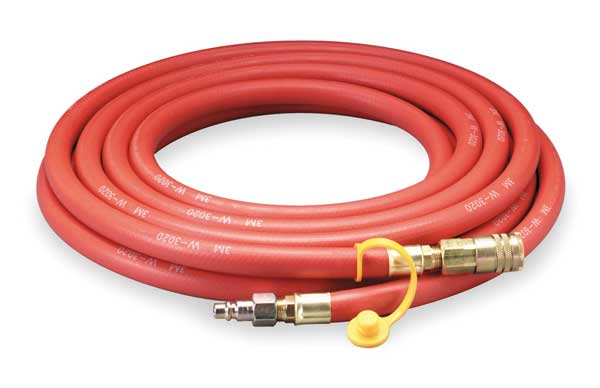 Airline Hose, 50 ft. L, 1/2 In. Dia.