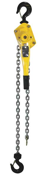 Lever Chain Hoist, 6,000 lb Load Capacity, 5 ft Hoist Lift