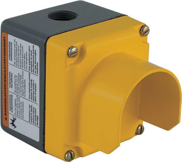 Pushbutton Enclosure, 30mm, 1 Hole, Al
