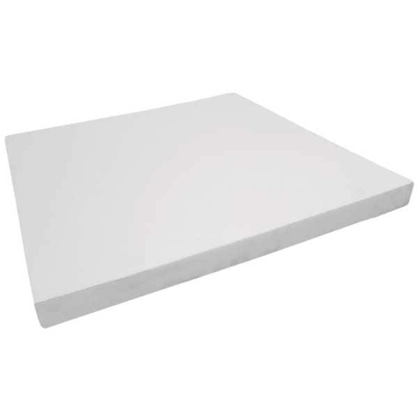 Foam Sheet, Crosslink, 48 in W, 48 in L, 1/2 in Thick, White