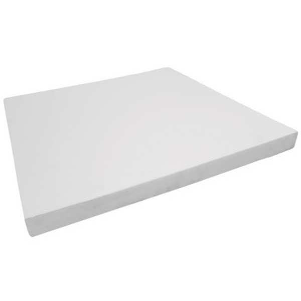 Foam Sheet, Crosslink, 24 in W, 24 in L, 3/4 in Thick, White