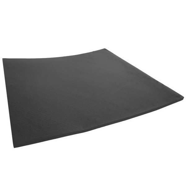 Foam Sheet, Crosslink, 48 in W, 48 in L, 1/2 in Thick, Charcoal