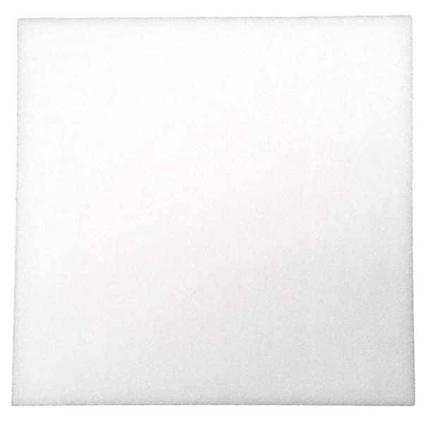 Foam Sheet, Open Cell, 36 in W, 36 in L, 4 in Thick, Natural