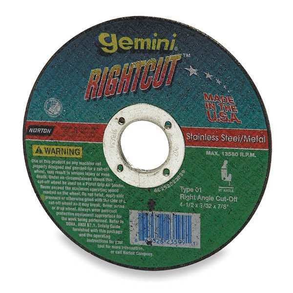 Gemini RightCut A AO Type 01/41 Right Angle Cut-Off Wheel