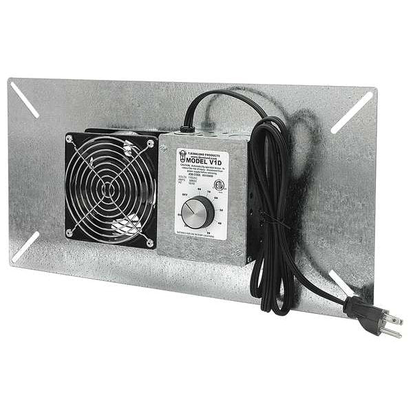 110 cfm Crawl Space Fan, Plug-in