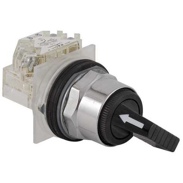 Non-Illum Selector Switch, 2NO/2NC, 30mm