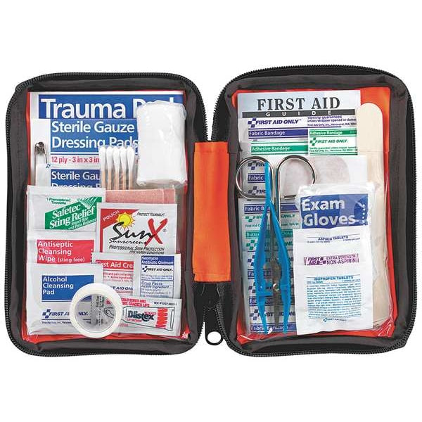 Bulk First Aid Kit, Nylon, 5 Person