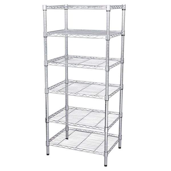 Wire Shelving Unit, 18
