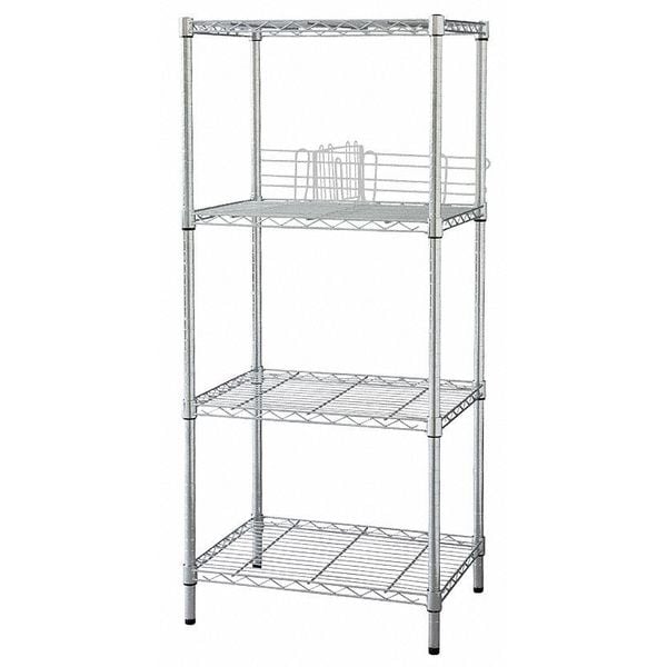Wire Shelving Unit, 18