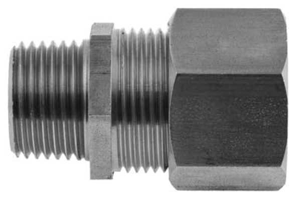 Liquid Tight Connector, 1/2 in., Blue