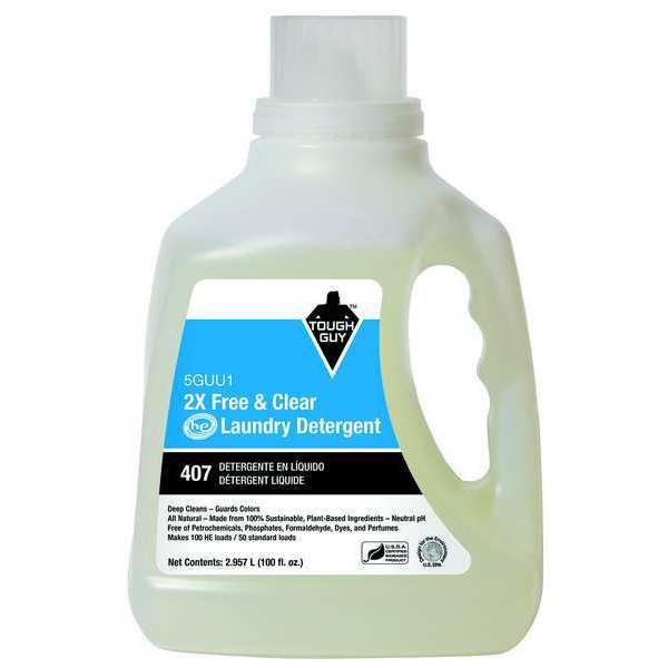 TOUGH GUY 100 oz. High Efficiency Liquid Laundry Detergent