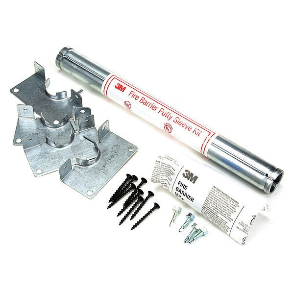 Sleeve Kit, 12 In.L, 1 In.D, Steel