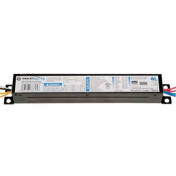 GE LIGHTING 96 to 97 Watts, 4 Lamps, Electronic Ballast