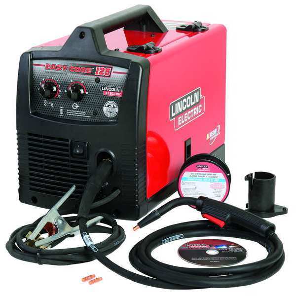 Portable Flux Core Welder, Easy Core 125 Series, 120VAC