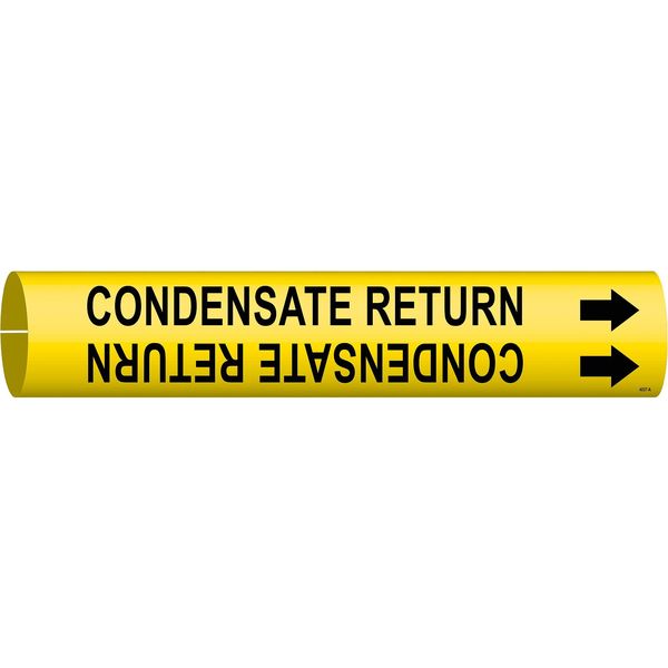 Pipe Mrkr, Condensate Return, 3/4to1-3/8In, 4037-A