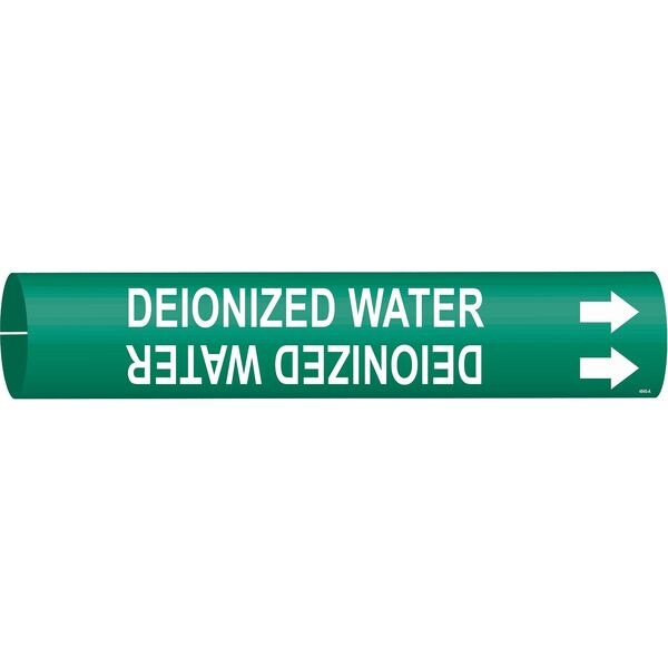 Pipe Mrkr, Deionized Water, 3/4to1-3/8 In