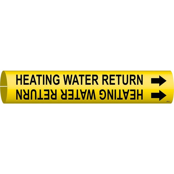 Pipe Mkr, Heating Water Return, 3/4to1-3/8, 4072-A
