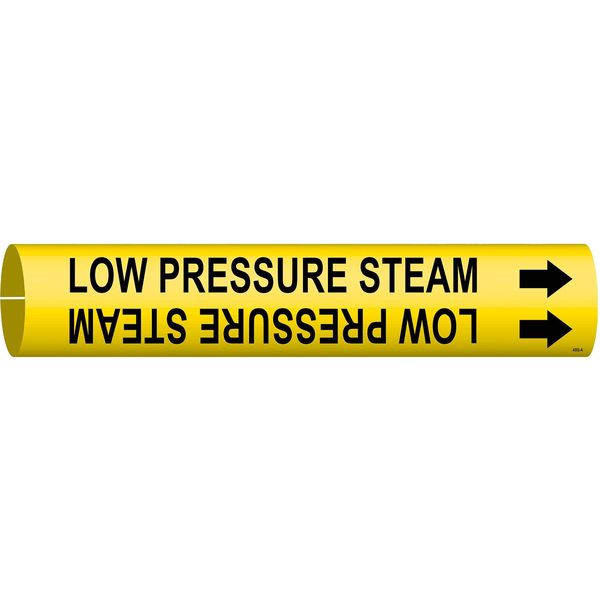 Pipe Mrkr, Low Pressure Steam, 3/4 to1-3/8