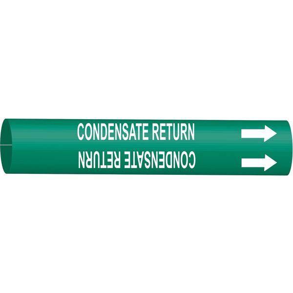 Pipe Marker, Condensate Return, 10to15 In