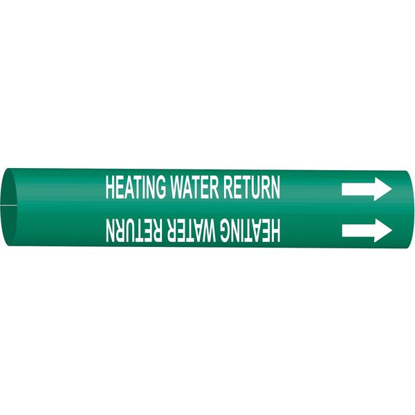 Pipe Mrkr, Heating Water Return, 8 to9-7/8, 4327-G