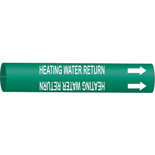 Pipe Mrkr, Heating Water Return, 6 to7-7/8