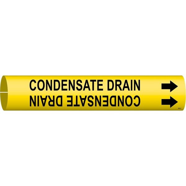 Pipe Mrkr, Condensate Drain, 2-1/2 to3-7/8