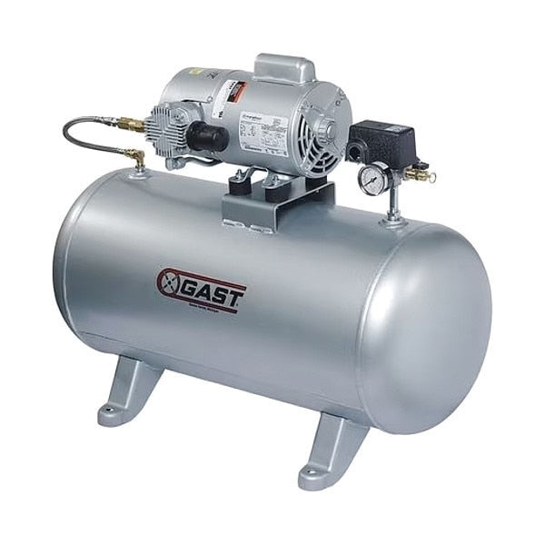 Electric Air Compressor, Tank Mounted