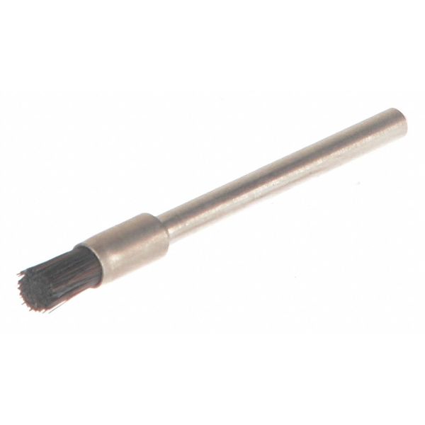Miniature End Brush, Crimped Wire, 3/16