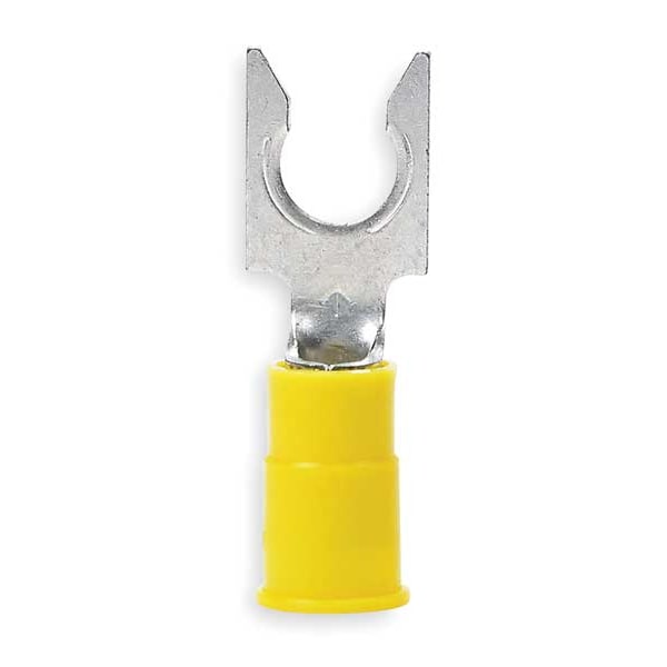 12-10 AWG Nylon Locking Fork Terminal 1/4