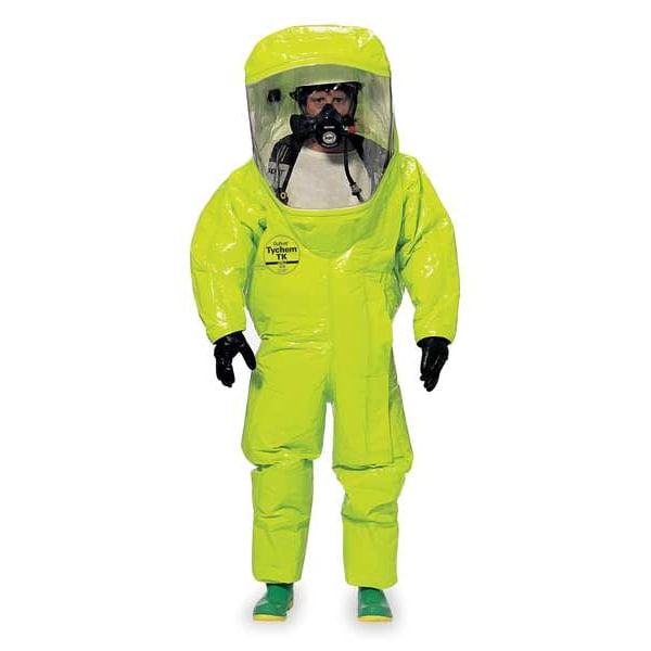 Encapsulated Suit, Yellow, Tychem(R) 10000, Zipper