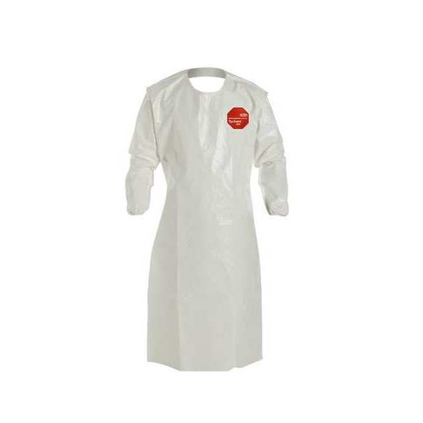 Tychem 4000 Sleeve Apron, White, PK12