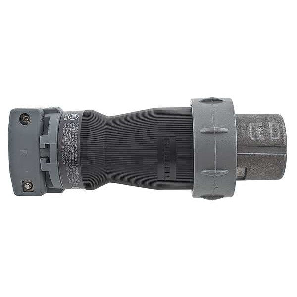 Pin and Sleeve Plug, 3P, 4W, 30A, 600VAC