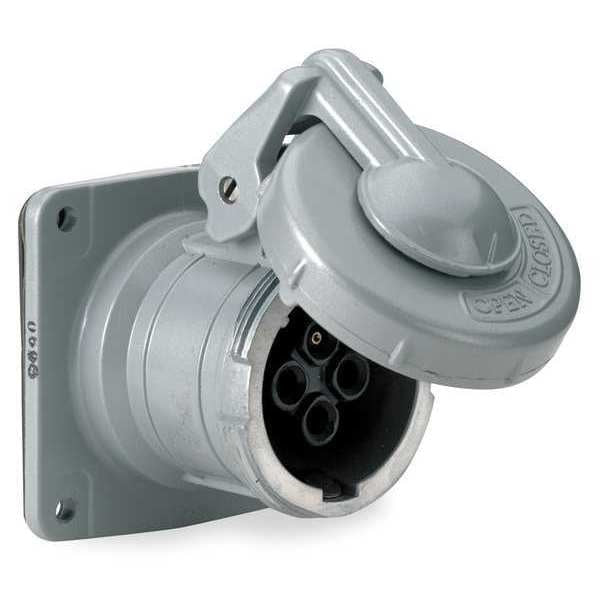 Pin and Sleeve Receptacle, 100A, 600VAC